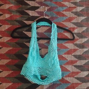 Aerie Lace Halter Bralette